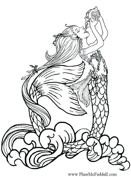 Mermaid Coloring Page The Little Mermaid 2 Coloring Pages Baby 558x750 Mermaid Coloring Page The Little Mermaid 2 Coloring Pages Baby
