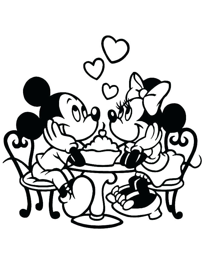 Mickey And Friends Coloring Pages 670x840 Mickey And Friends Coloring Pages