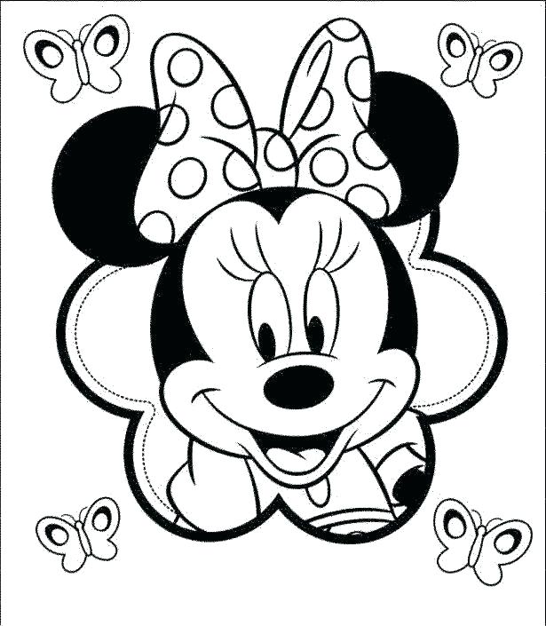 Mickey Minnie Mouse Coloring Pages Kids Coloring Love Coloring 615x705 Mickey Minnie Mouse Coloring Pages Kids Coloring Love Coloring