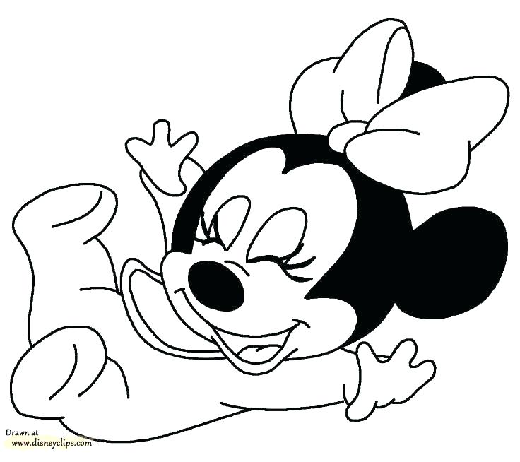 736x654 Mickey Coloring Pages Coloring Pages Of Mickey Mouse Baby Color
