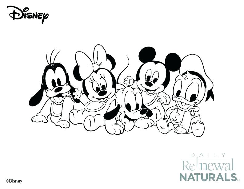 793x613 Mickey Mouse And Friends Coloring