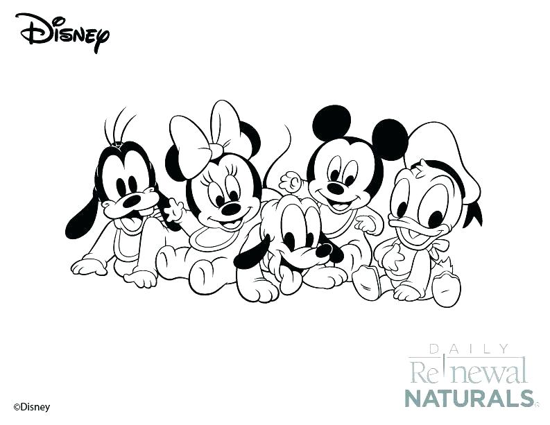 Baby Mickey Mouse Clubhouse Coloring Pages Page Of And B 793x613 Baby Mickey Mouse Clubhouse Coloring Pages Page Of And B