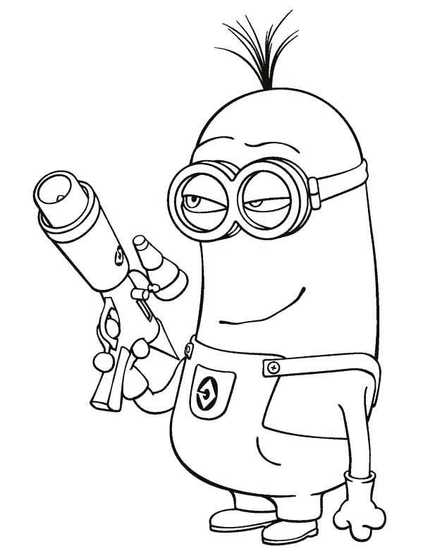 600x781 Despicable Me Coloring Pages Free Printable Coloring Sheets