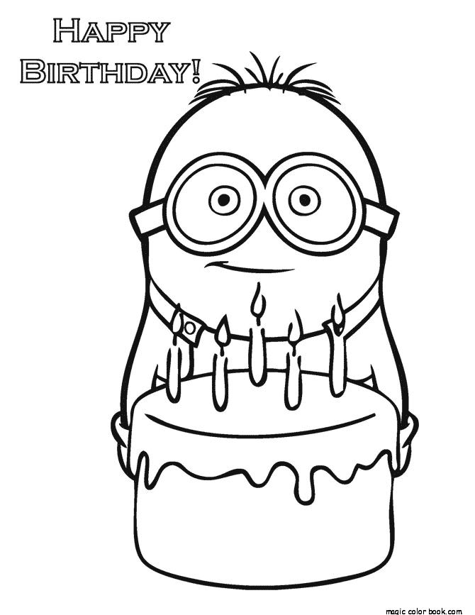 670x867 27 Best Minions Coloring Pages Free Images On Minion