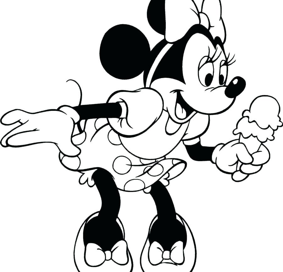 900x864 Minnie And Mickey Mouse Coloring Pages Mouse Coloring Pages Love