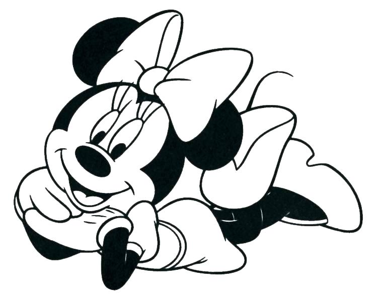 Baby Minnie Coloring Pages at GetColorings.com | Free printable ...