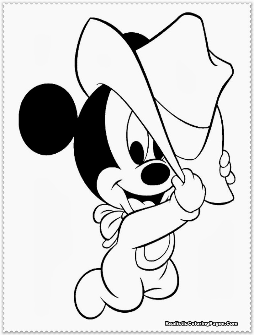Cute Baby Mickey Mouse Coloring Pages 810x1066 Cute Baby Mickey Mouse Coloring Pages