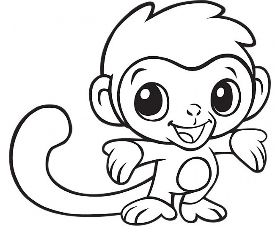 Baby Monkey Coloring Pages Get This Ba Monkey Coloring Pages 31960 960x793 Baby Monkey Coloring Pages Get This Ba Monkey Coloring Pages 31960