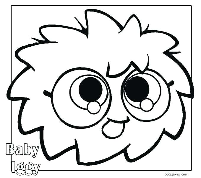 Baby Monster Coloring Pages at GetColorings.com | Free printable ...