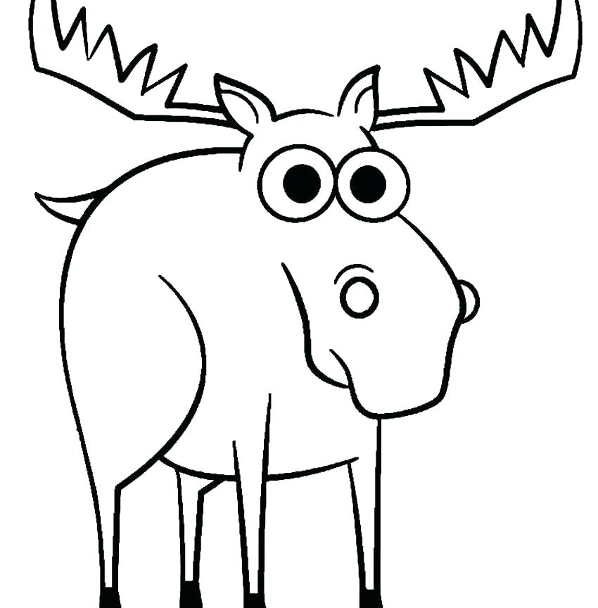 850x864 Moose Coloring Pages Moose A Moose Noggin Coloring Pages Baby
