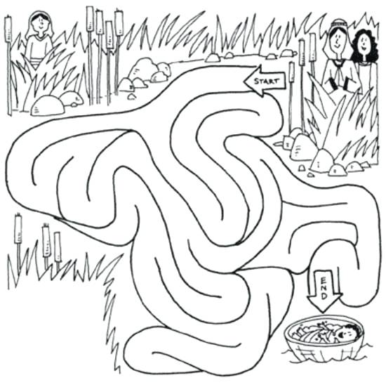 550x551 Baby Moses Coloring Page Coloring Page Of Baby Basket Saved Life