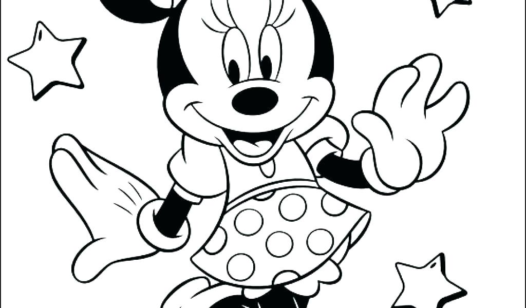 Minnie Mouse Coloring Pages Online 1024x600 Minnie Mouse Coloring Pages Online