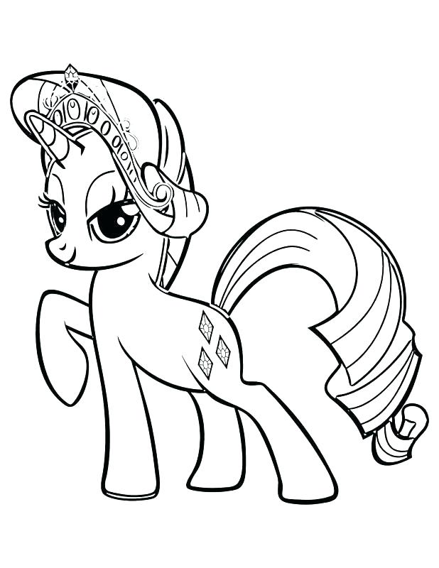 618x800 My Little Pony Coloring Pages To Print