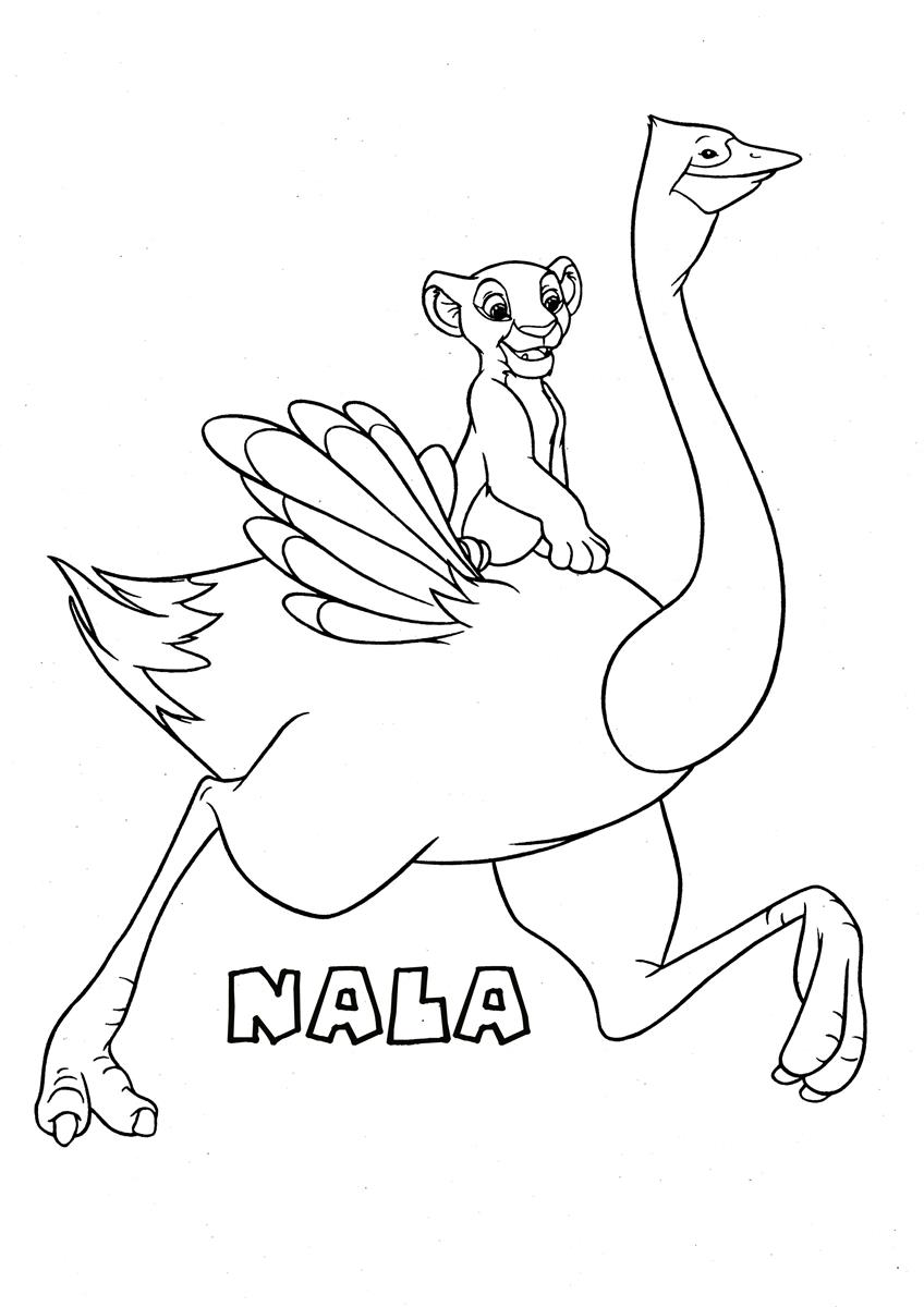 848x1200 Nala2 The Lion King Coloring Page
