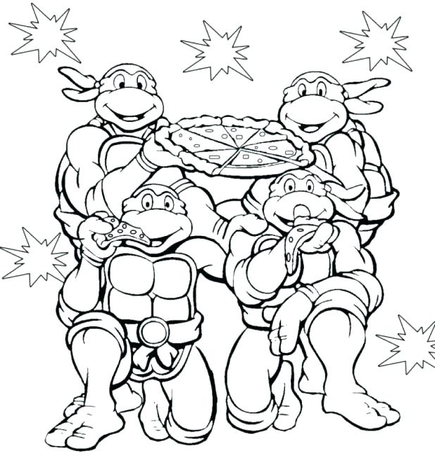 Baby Ninja Turtle Coloring Pages at GetColorings.com | Free printable ...