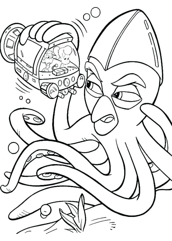 Octopus Coloring Page Octopus For Coloring Jimmy Neutron Meet 600x840 Octopus Coloring Page Octopus For Coloring Jimmy Neutron Meet