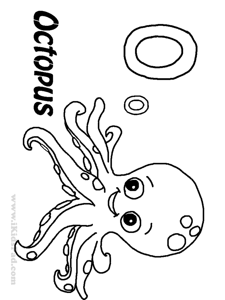 Octopus Coloring Pages Print By Octopus Coloring Page On With Hd 768x1024 Octopus Coloring Pages Print By Octopus Coloring Page On With Hd