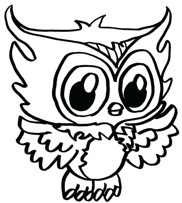 Baby Owl Coloring Pages at GetColorings.com | Free printable colorings ...