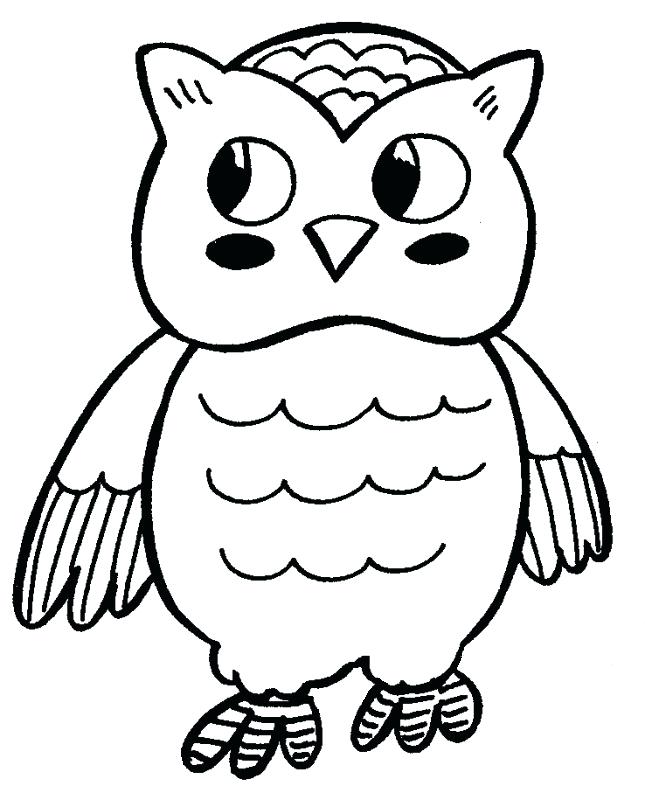 Baby Owl Coloring Pages Cute Owl Coloring Pages Printable Color 645x800 Baby Owl Coloring Pages Cute Owl Coloring Pages Printable Color