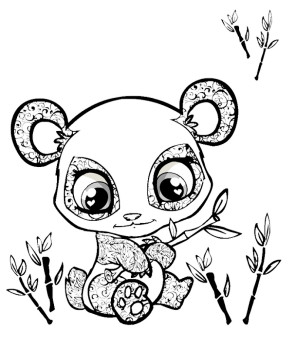 296x350 Cute Baby Panda Coloring Pages Curriculum Panda