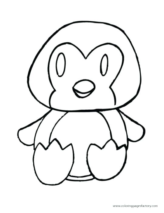 540x699 Cute Penguin Coloring Pages Baby Penguin Coloring Pages Cute