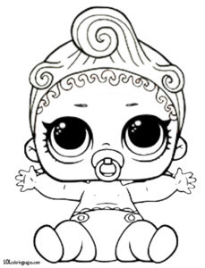 229x300 Lil Can Do Baby Coloring Page Lol Surprise Doll Coloring Pages