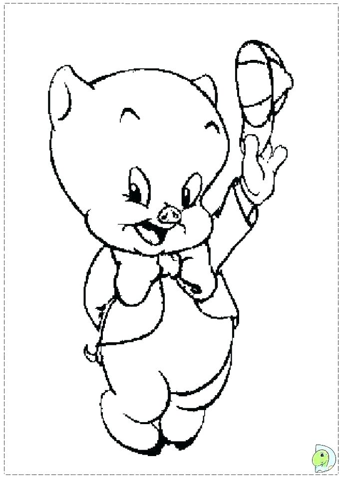 691x960 Pig Coloring Picture Coloring Page The Pig Coloring Page Coloring