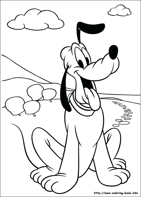567x794 Baby Pluto Colouring Pages Printable Coloring Coloring Pages