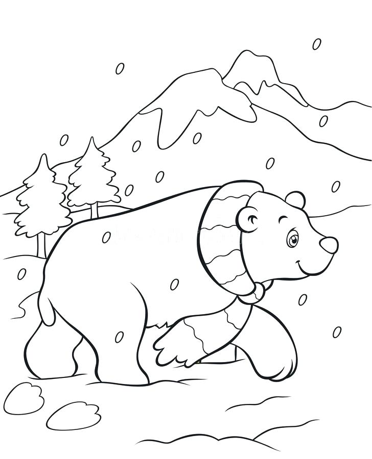 Baby Polar Bear Coloring Pages at GetColorings.com | Free printable ...