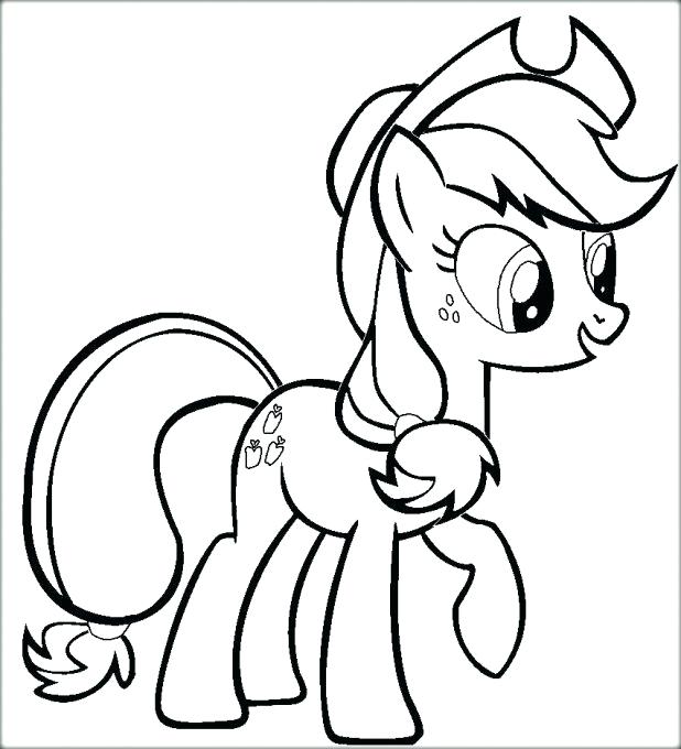 Rarity My Little Pony Coloring Pages 618x680 Rarity My Little Pony Coloring Pages