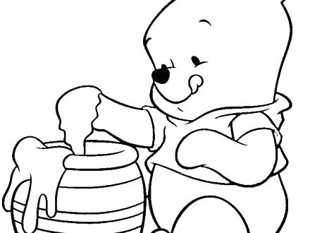 440x330 Winnie The Pooh And Friends Coloring Pages Free The Pooh Coloring