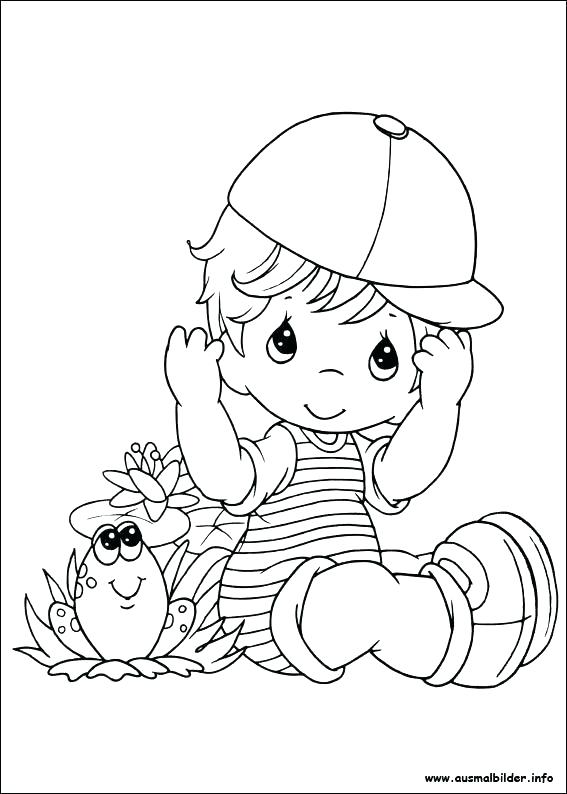 567x794 Precious Moments Coloring Book