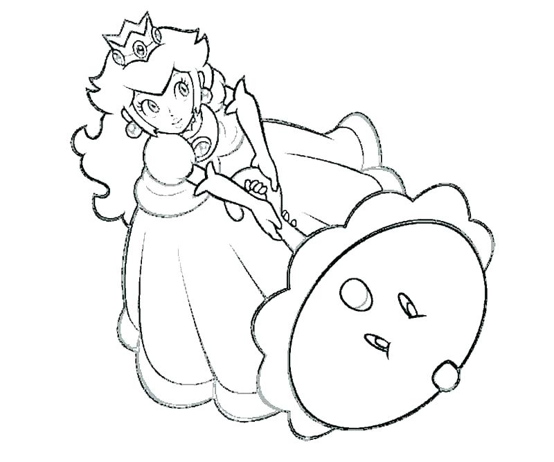 800x667 Princess Peach Coloring Page Devon Creamteas