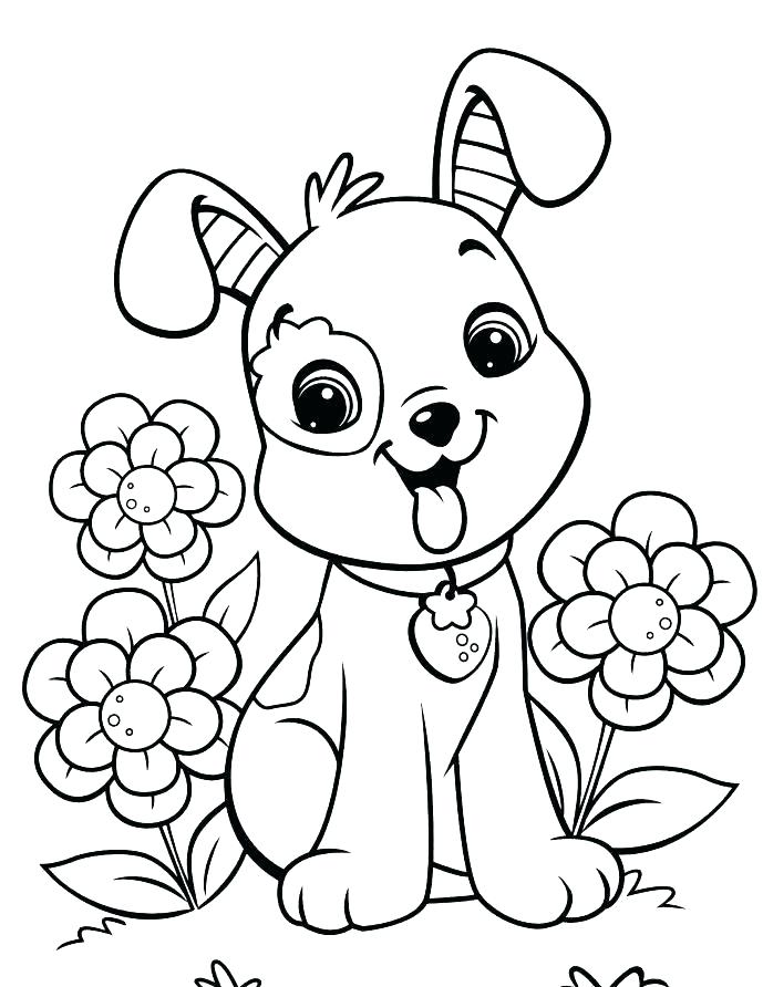 689x892 New Baby Coloring Pages Baby Puppy Coloring Pages Medium Size