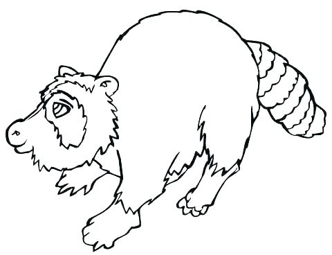 Racoon Coloring Page Baby Raccoon Coloring Pages Adventure 480x368 Racoon Coloring Page Baby Raccoon Coloring Pages Adventure