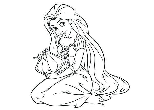 Baby Rapunzel Coloring Pages at GetColorings.com | Free printable ...