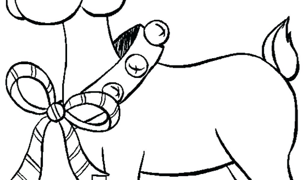Reindeer Coloring Pages 1024x600 Reindeer Coloring Pages