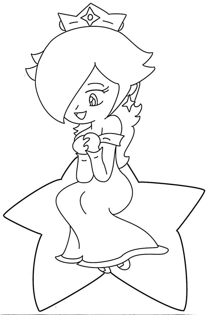 Baby Rosalina Coloring Pages Danaamab.top Estela 727x1099 Baby Rosalina Coloring Pages Danaamab.top Estela