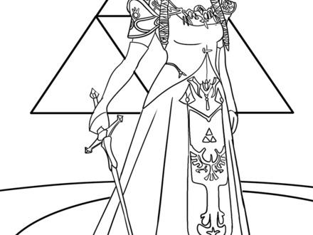 33 Zelda Coloring Page, Princess Zelda Coloring Pages Baby 440x330 33 Zelda Coloring Page, Princess Zelda Coloring Pages Baby