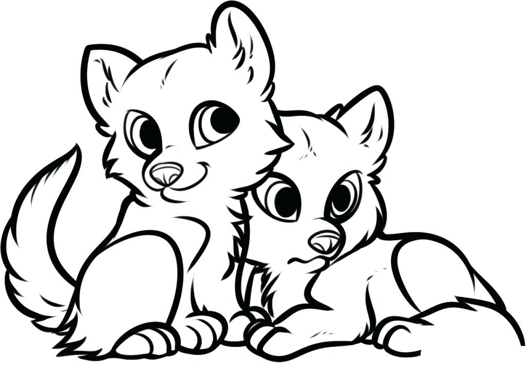 1024x717 Cute Baby Animals Coloring Pages Cute Baby Animals Coloring Pages