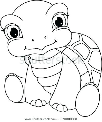 Sea Turtle Coloring Page Icontent 394x470 Sea Turtle Coloring Page Icontent