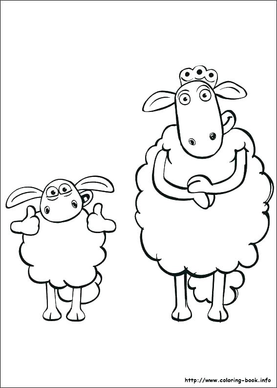 567x794 Sheep Coloring Pages Baby Sheep Coloring Pages Coloring Page