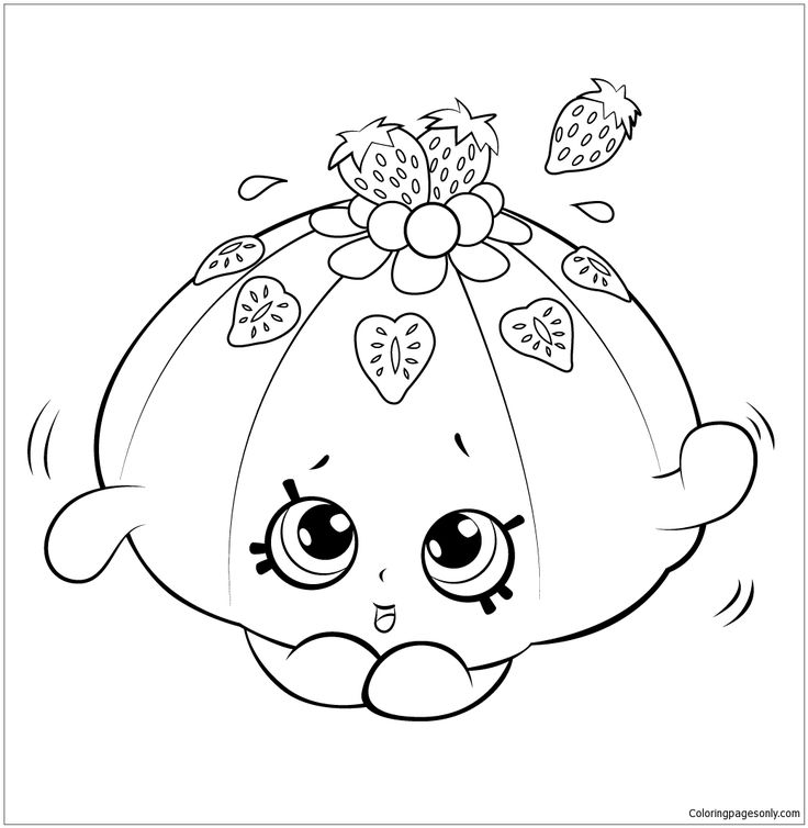 Baby Shopkins Coloring Pages at GetColorings.com | Free printable ...