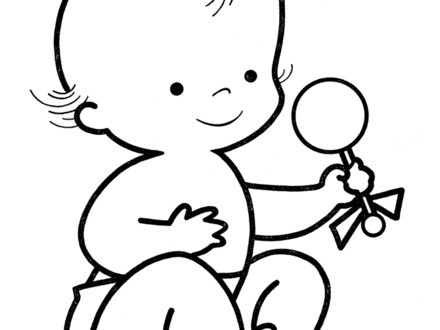 Baby Shower Coloring Pages For Kids at GetColorings.com | Free ...