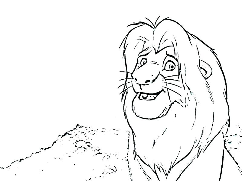 800x600 Lion King Simba Coloring Pages Lion King Simba Coloring Sheets