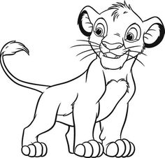 236x226 Simba And Nala Happy Both Coloring Coloring Books
