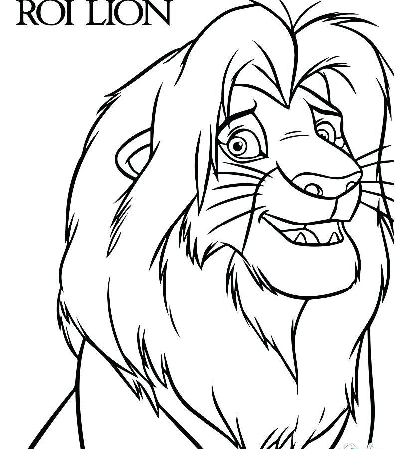 820x900 Simba Coloring Page Cat Coloring Pages Print Color Lion King