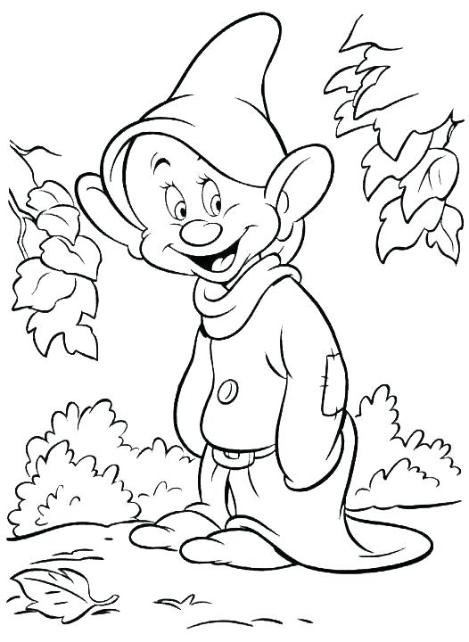 526x720 7 Dwarfs Coloring Pages Coloring Pages For Boys Kids Under 7 Snow