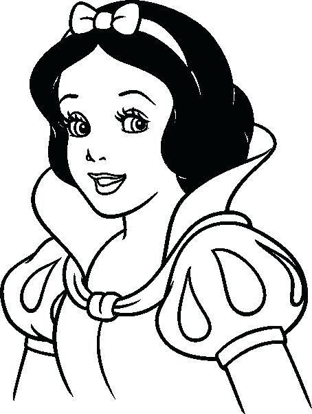 454x602 Snowwhite Coloring Pages