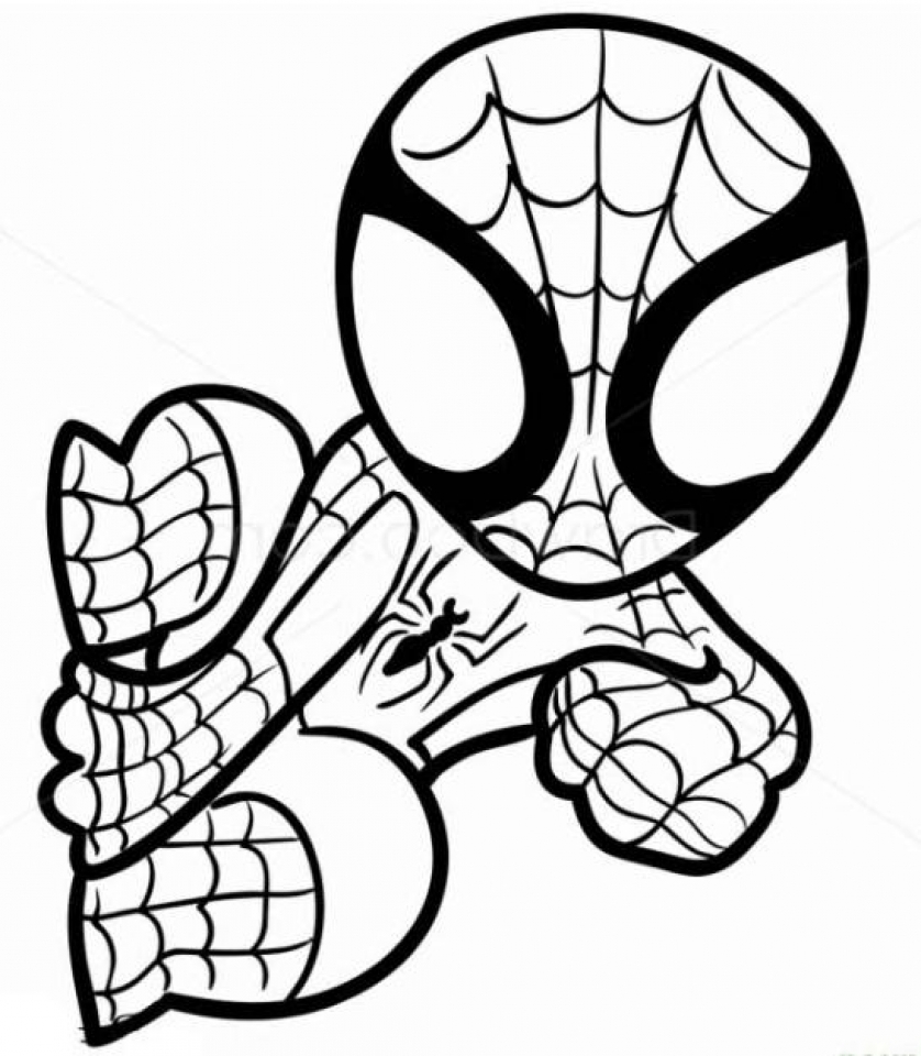 838x960 Free Spiderman Coloring Pages Get This Printable 679154 Spider Man